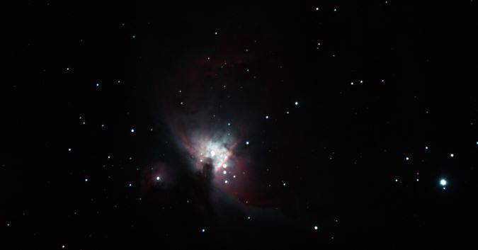 Fortner&rsquo;s first Astro-image of M42. 