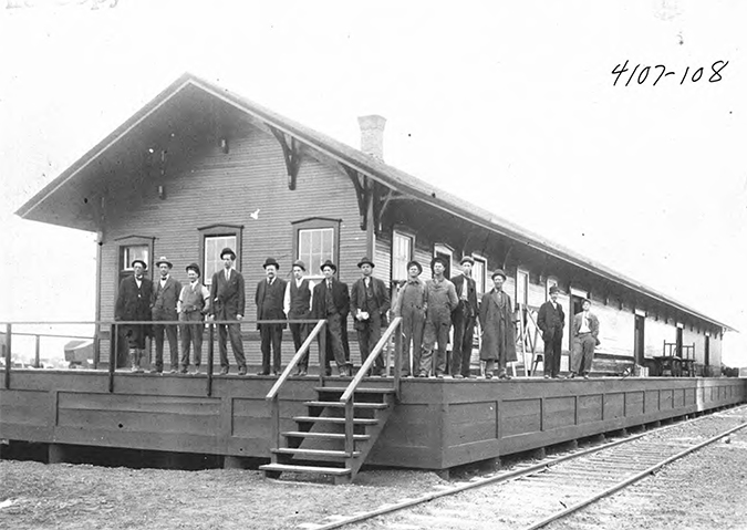 Santa Fe&rsquo;s Lubbock freight station, circa 1909. 