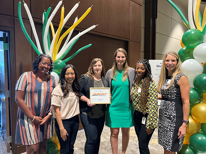 Members of the Women’s Network attending The Girl Scouts of Northeast Texas Women of Distinction Luncheon. Members of the Women’s Network attending The Girl Scouts of Northeast Texas Women of Distinction Luncheon.